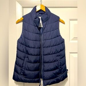 Gap navy vest XS
